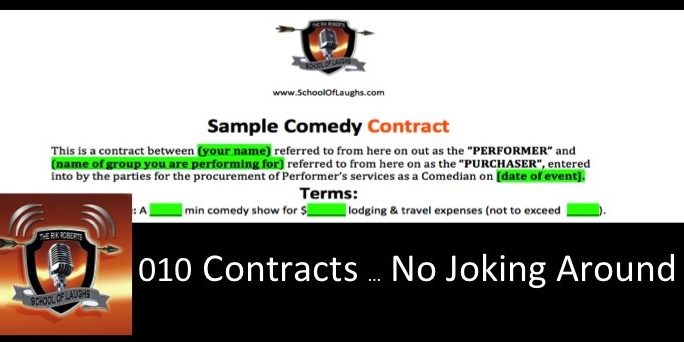 COMEDY CONTRACTS COMEDY CONTRACTS