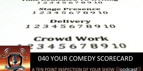Your Comedy Score Card