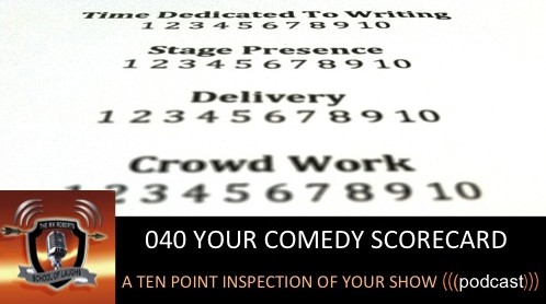 Your Comedy Score Card