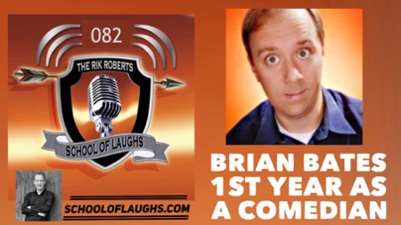 82 Brian-Bates-First Year In Comedy BRIAN BATES COMEDIAN