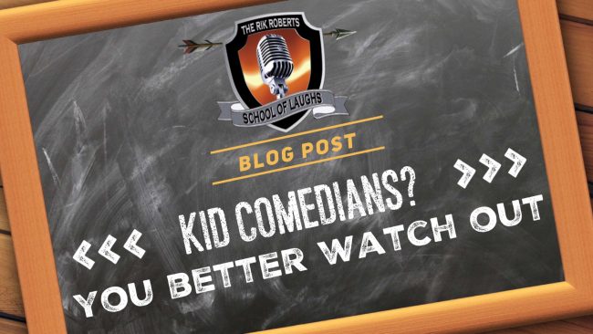 Kid Comedians You better bet blog post