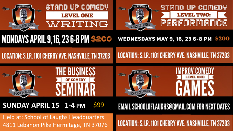 stand up comedy classes 2018