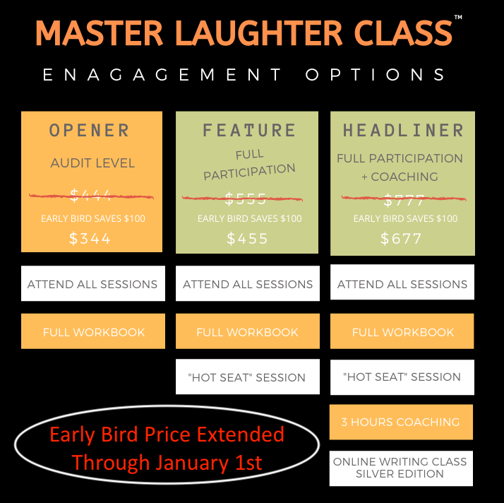 master Laughter Class costs