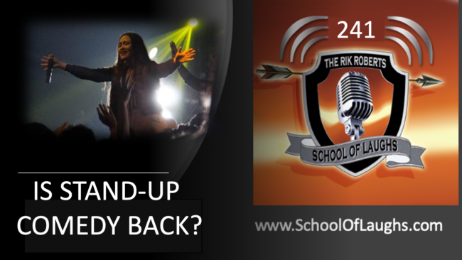 is stand-up comedy back?