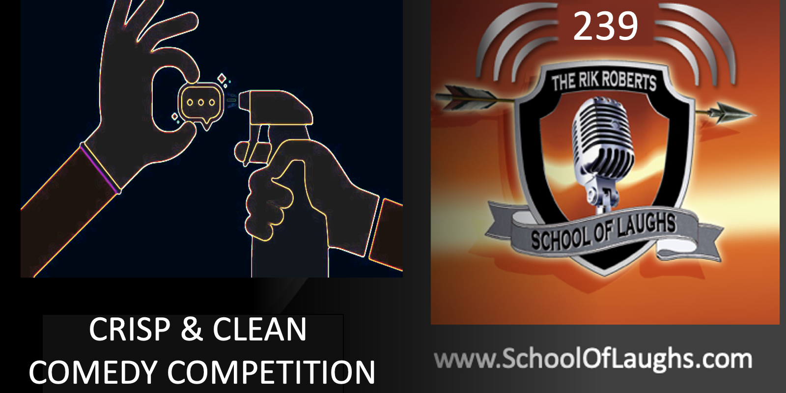 crisp and clean comedy competition