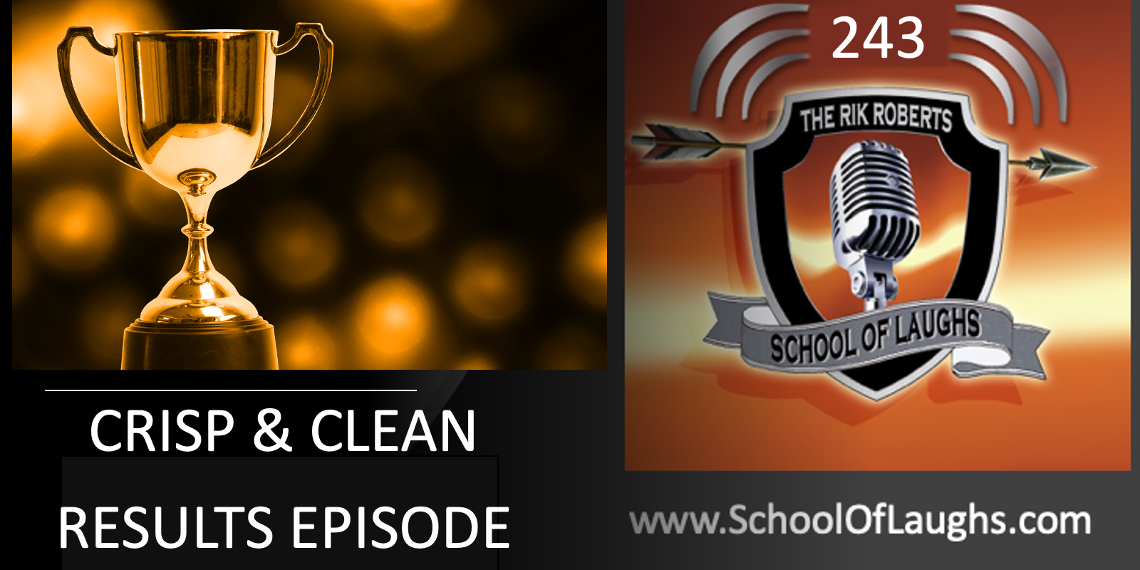 CRISP AND CLEAN COMEDY CONTEST RESULTS