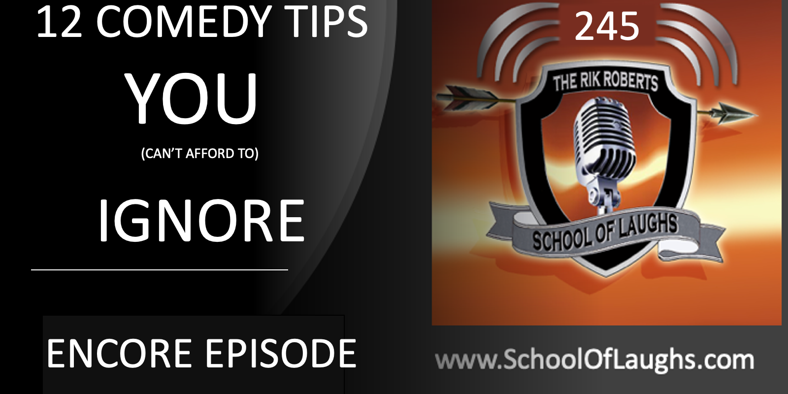 12 Comedy Tips You Can't Afford to Ignore