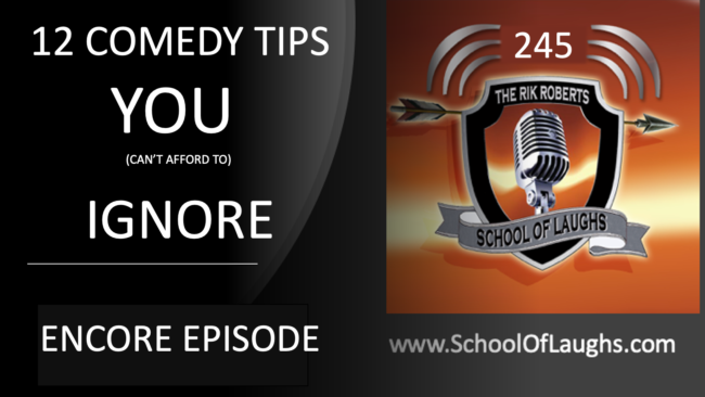 12 Comedy Tips You Can't Afford to Ignore