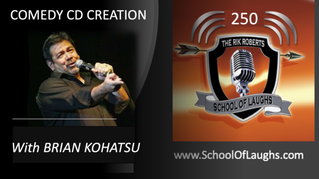 creating a comedy cd with brian kohatsu